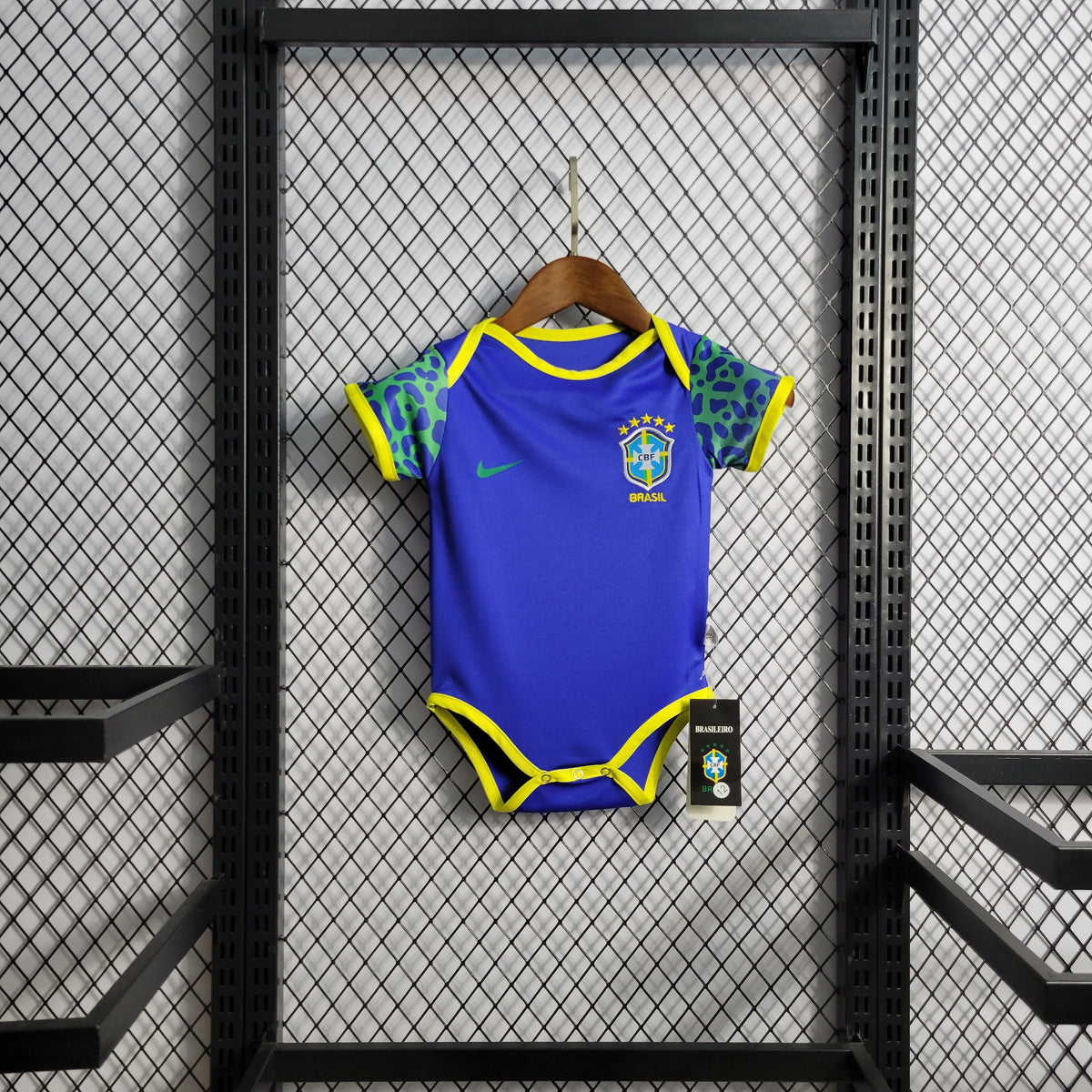 Body Bebê Infantil Brasil 2022/23 - Away Torcedor PRO